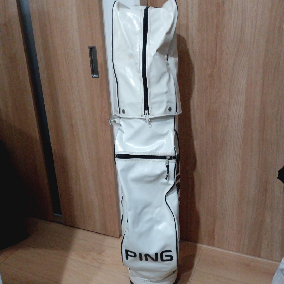 お値下【美品】PINGゴルフバッグキャディーバッグ　ビンテージ　オールド