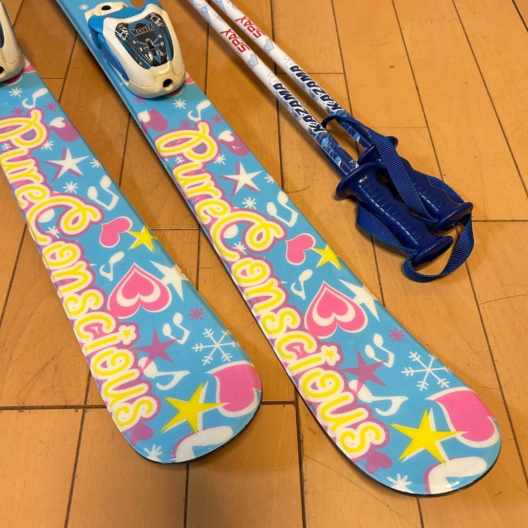 ◇美品◇ PURECONSCIOUS 110cm ブーツ　23cm キッズスキー