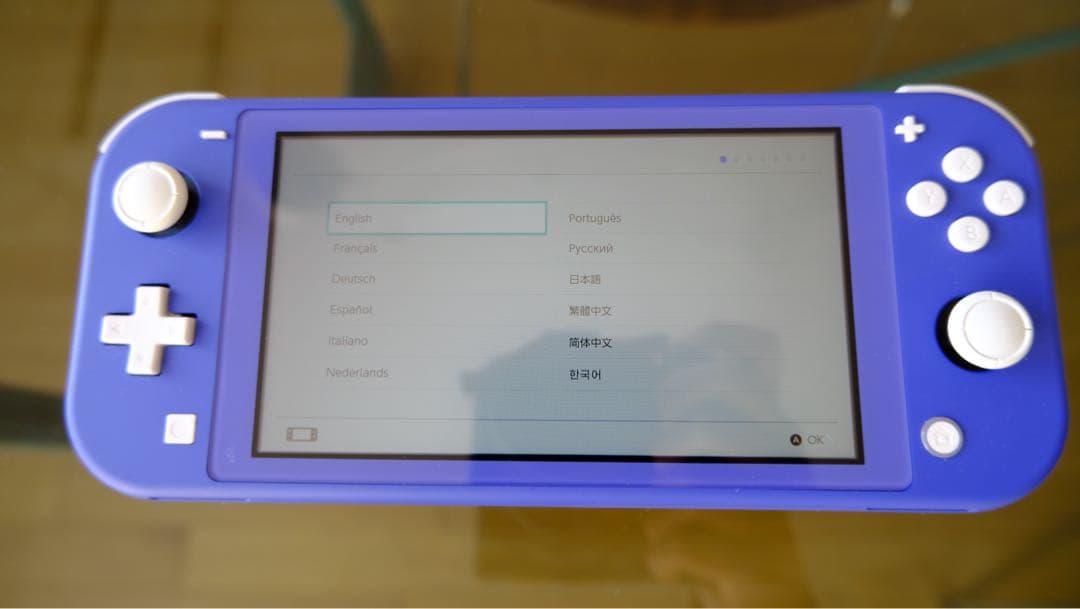 【美品】Nintendo Switch Lite 本体 青色