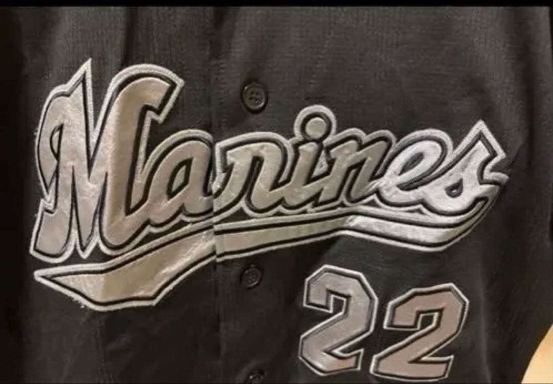 千葉ロッテMarines ユニフォーム 里崎智也 22 復刻