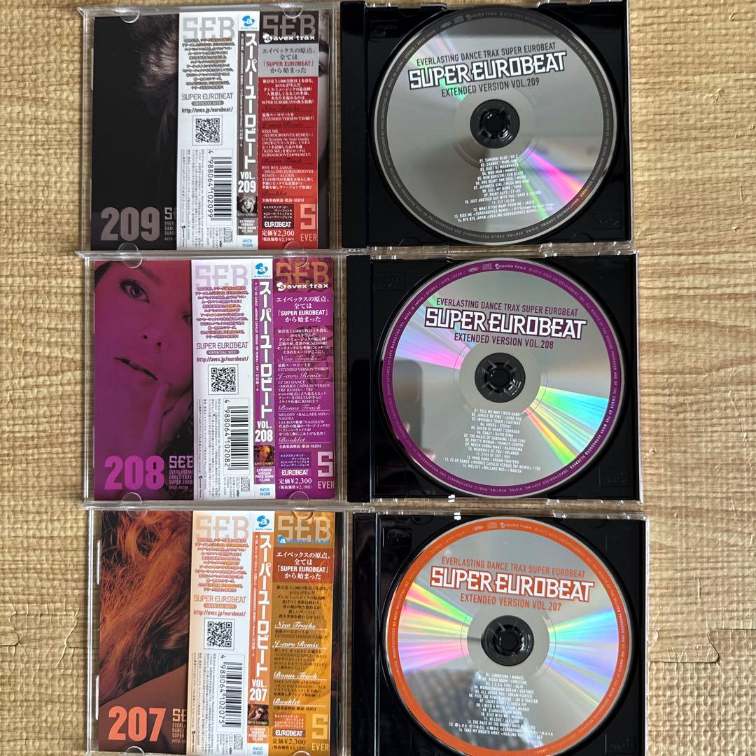 【帯付き】スーパーユーロビート VOL.201〜210セット