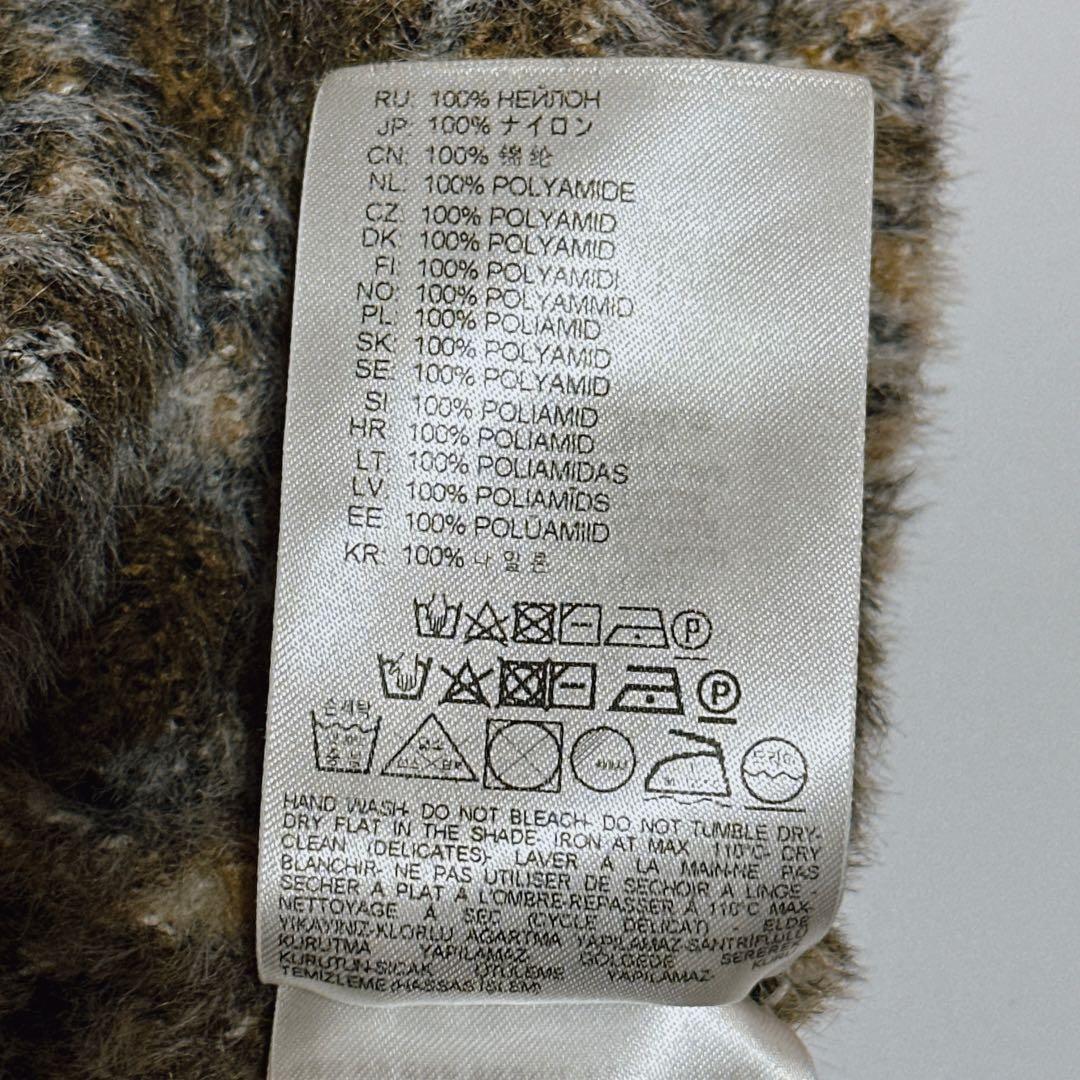 DIESEL ディーゼル 総柄 レオパード ニット クルーネック メンズ XL