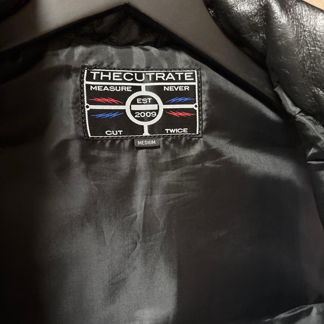 CUTRATE　レザーベスト　バッファローレザー