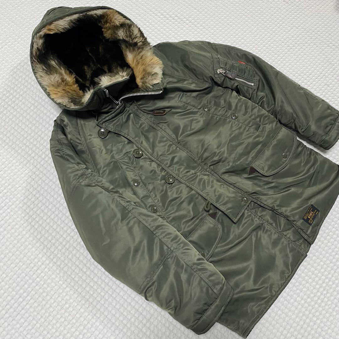 ダブルタップス ネイバーフッド　フライトジャケット　モッズコート　N-3