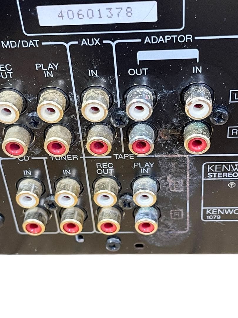 【動作確認済み・１か月保証付き】Kenwood プリメインアンプ A-1001