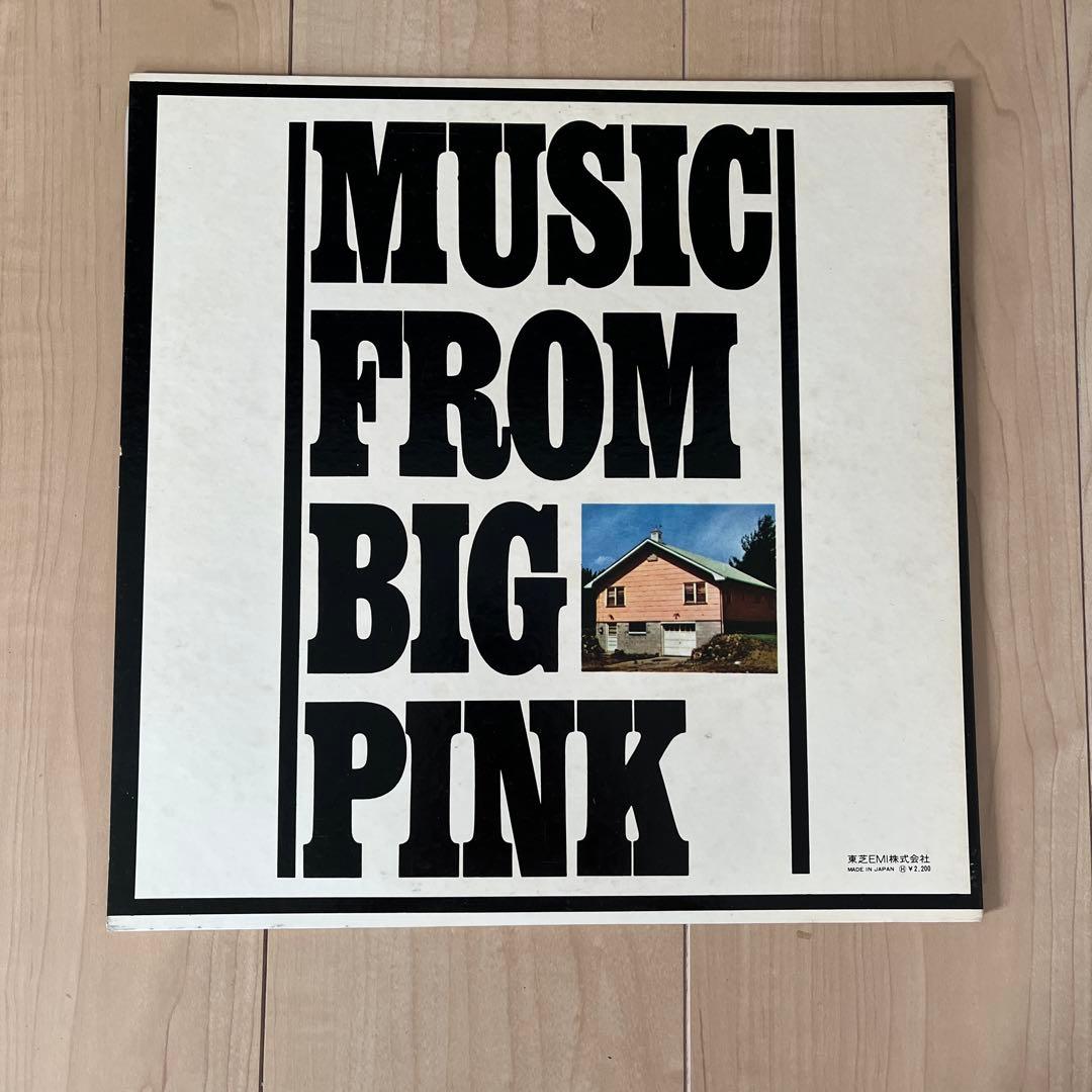 洋楽 MUSIC FROM BIG PINK LP