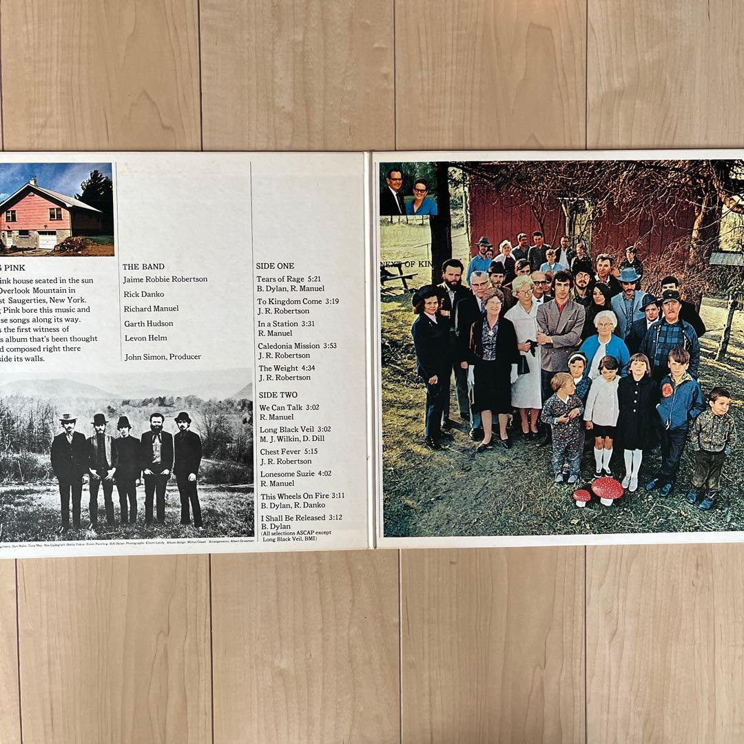 洋楽 MUSIC FROM BIG PINK LP