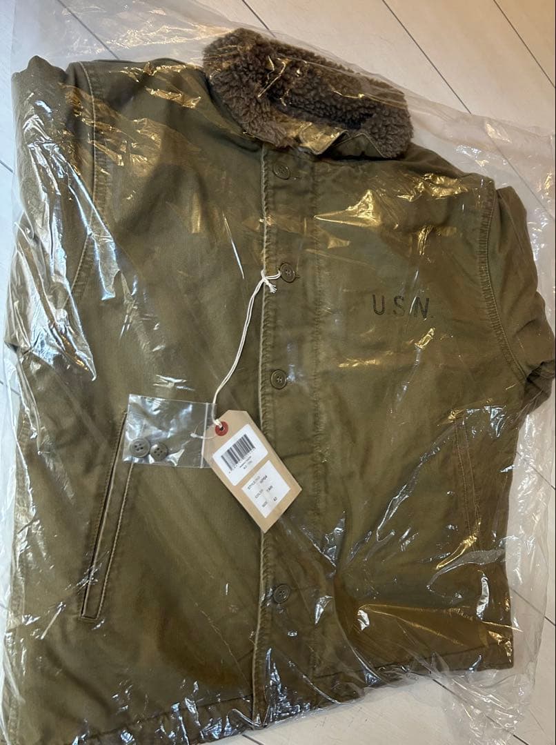 未使用　WIPER N-1 デッキジャケット ステンシル ワイパー42 N1