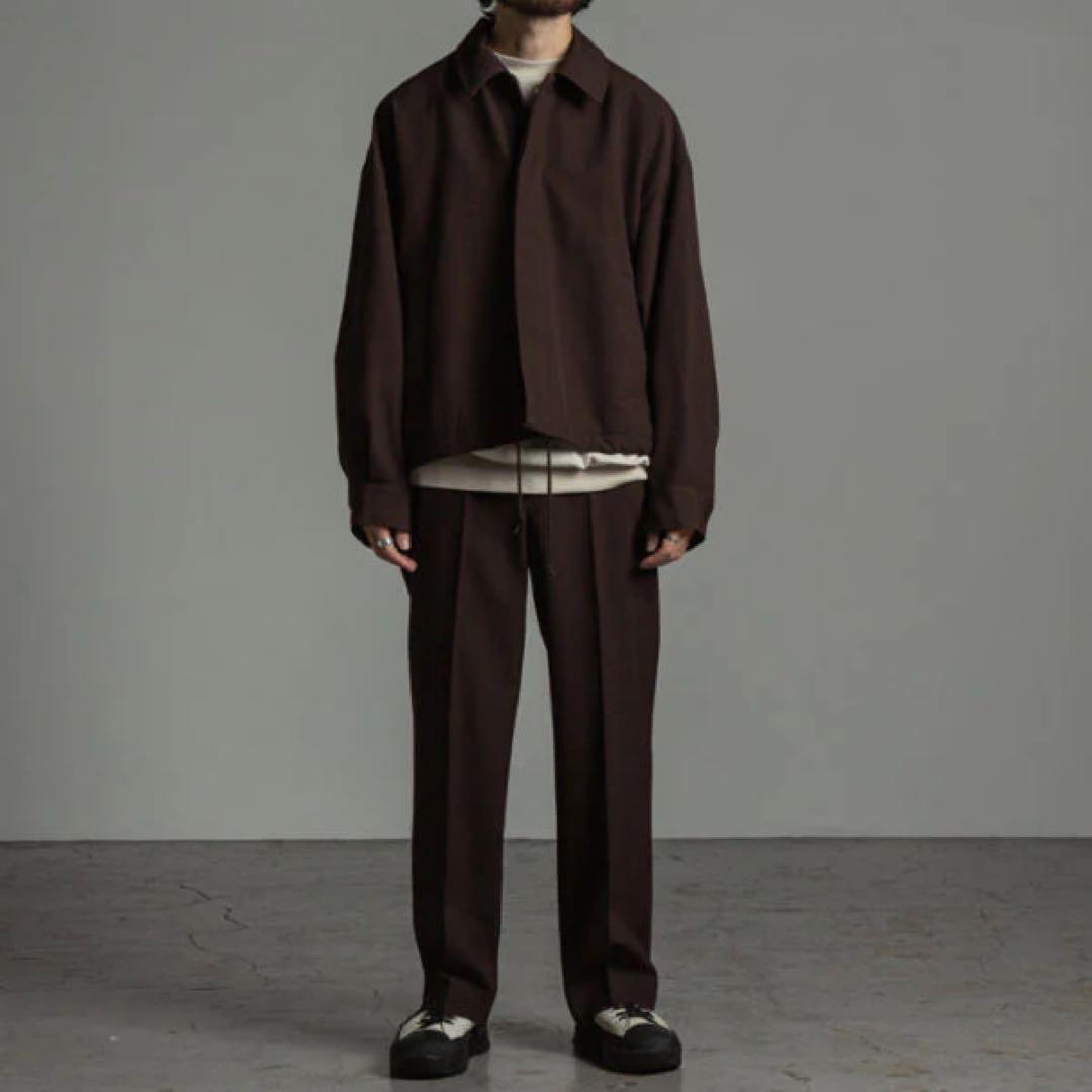 パンツ MARKAWARE STRAIGHT FIT TROUSERS