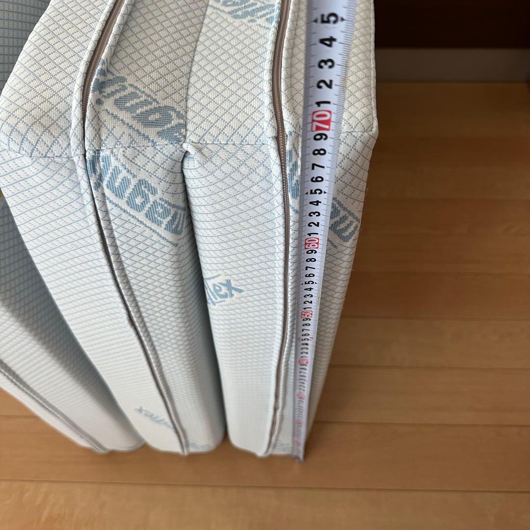 マニフレックス　DDウィング 三つ折り高反発マットレス シングル