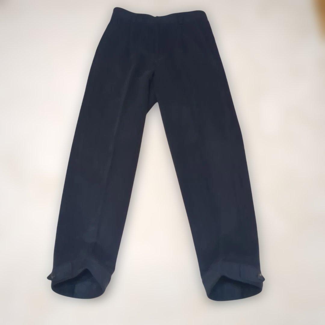 希少　issey miyake　イッセイミヤケ　筆タグ　パンツ　スエード調