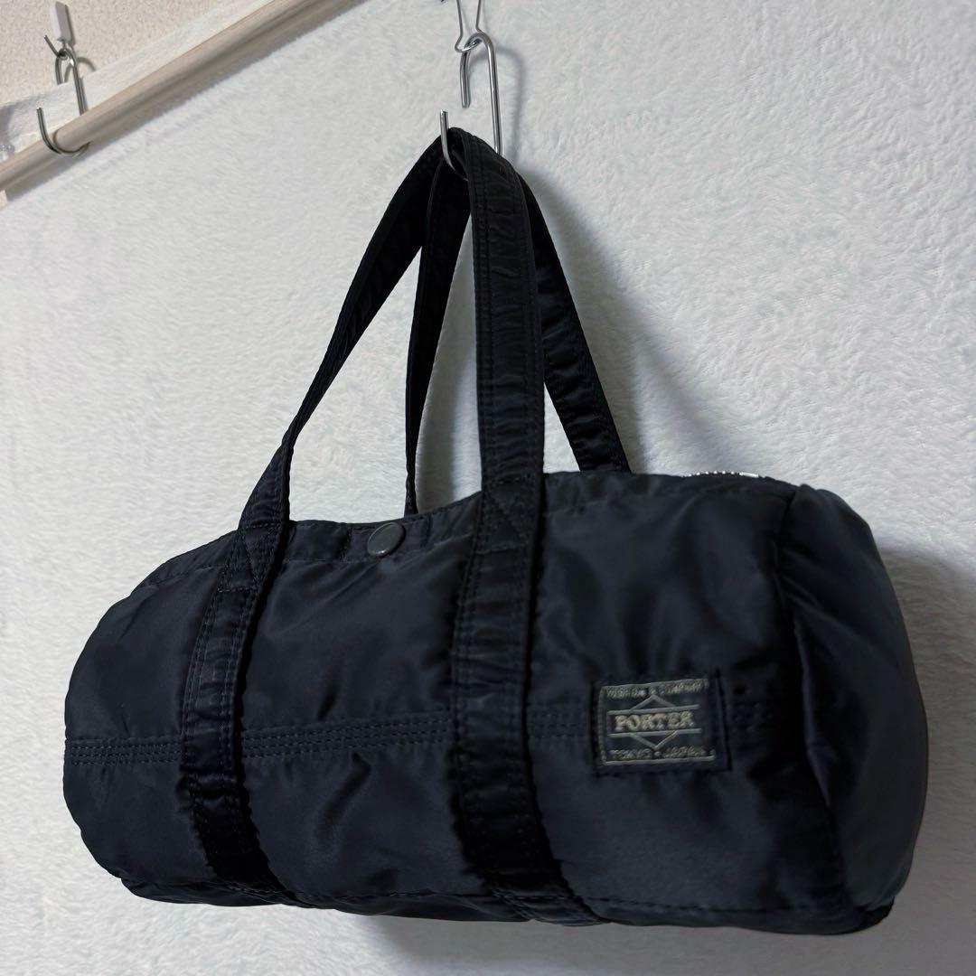 PORTER ブラック タンカー 吉田カバン ミニボストン 廃盤品 希少