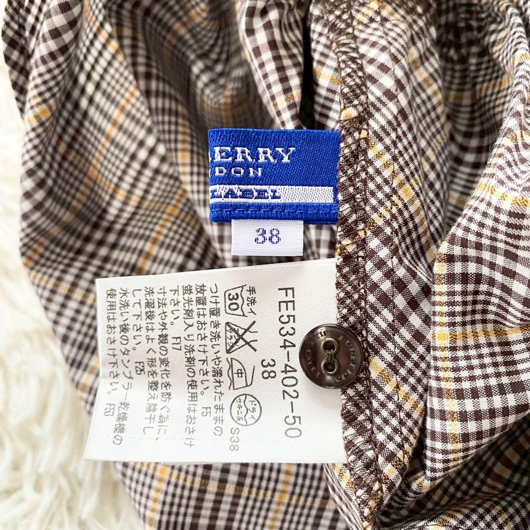 バーバリー ブルーレーベル タグ付き ワンピース ミニ丈 ノバチェック 38