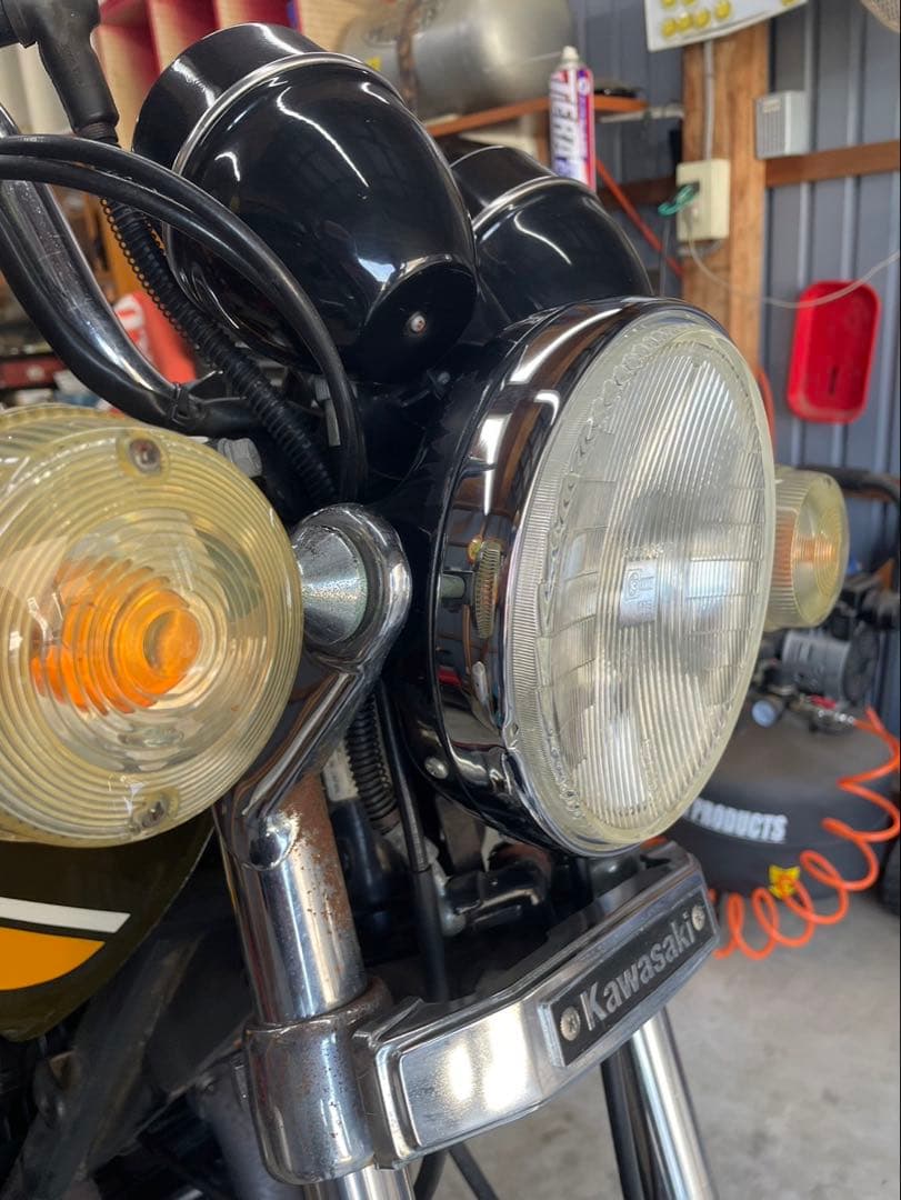 美品当時物シビエスーパーオスカー180πシビエ凹レンズ付ヘッドライト/マーシャル