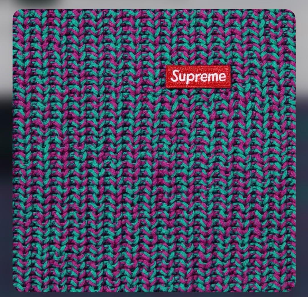 値下げ!! SUPREME Melange Rib Knit Sweater