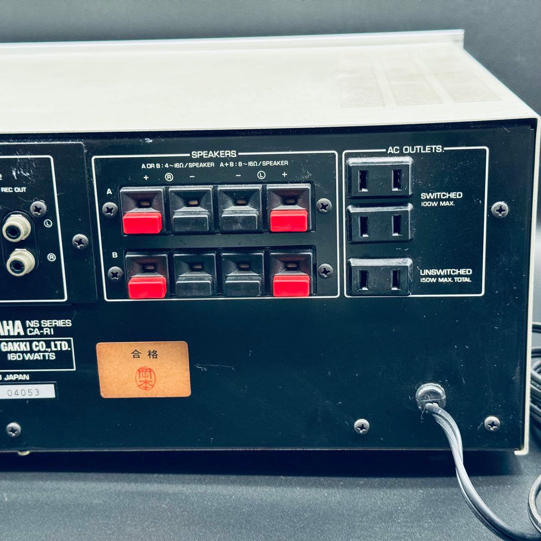 YAMAHA ヤマハ CA-R1 プリメインアンプ