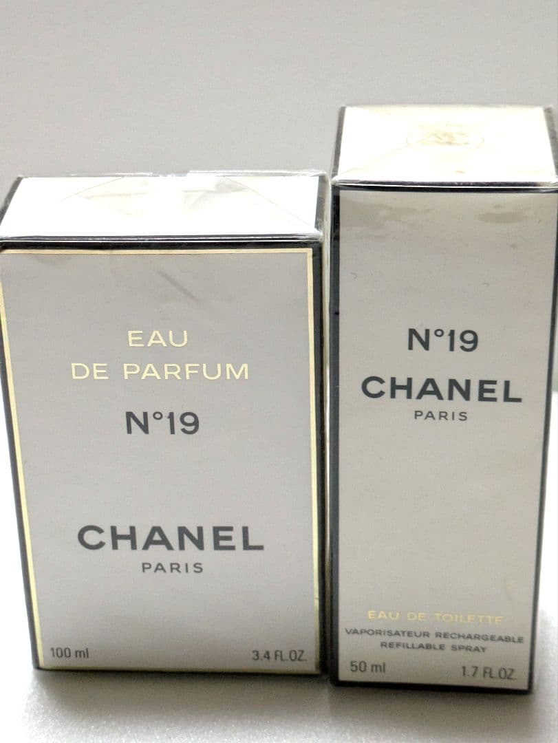 シャネル香水 19番100ml＆パルファム7.5ml 希少スプレー