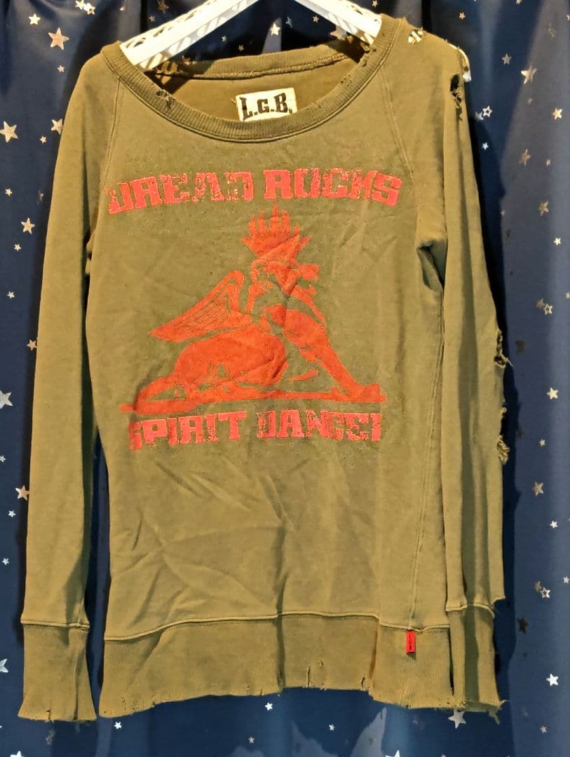 c*y様 L.G.B. LGB ルグランブルー ライオン ダメージ スウェット