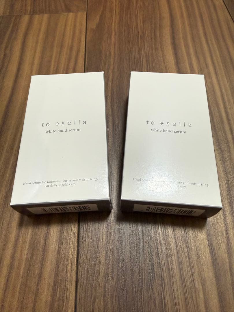 【新品】to esella white hand serum 2個セット