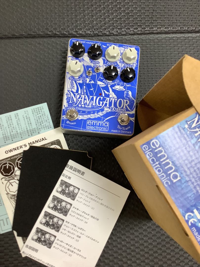 ギター emma electronic NAVIGATOR Delay