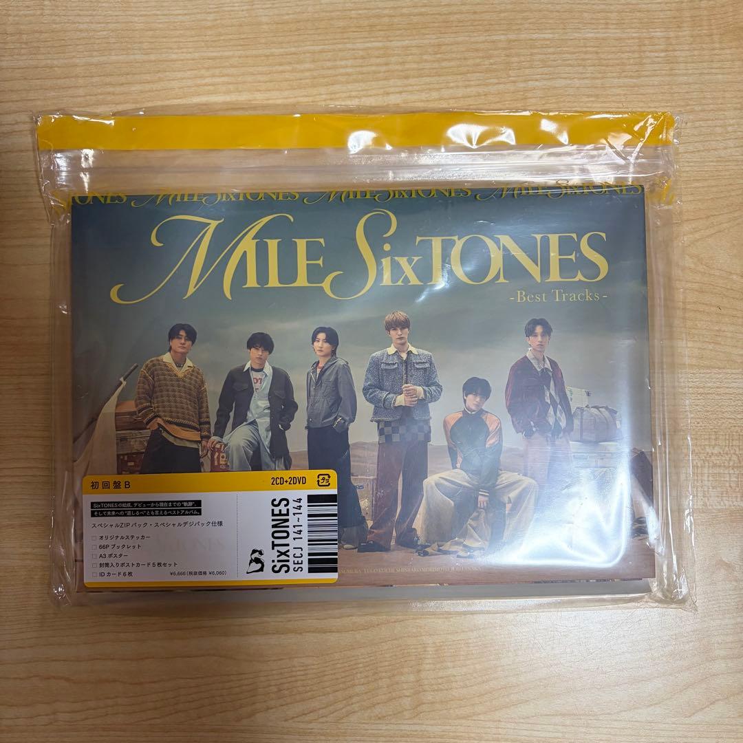 SixTONES ベストアルバム　MILESixTONES　DVD盤3形態セット