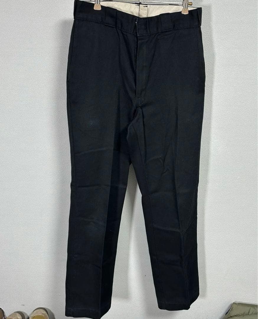 USA製 TALON 874 Dickies W33L32 ブラック 黒