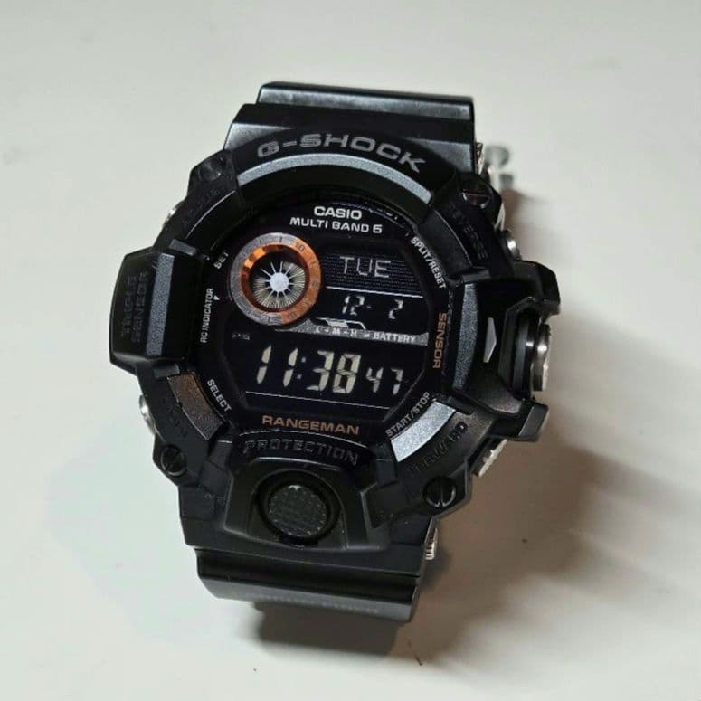 G-SHOCK RANGEMAN ブラック 反転液晶 GW-9400BJ