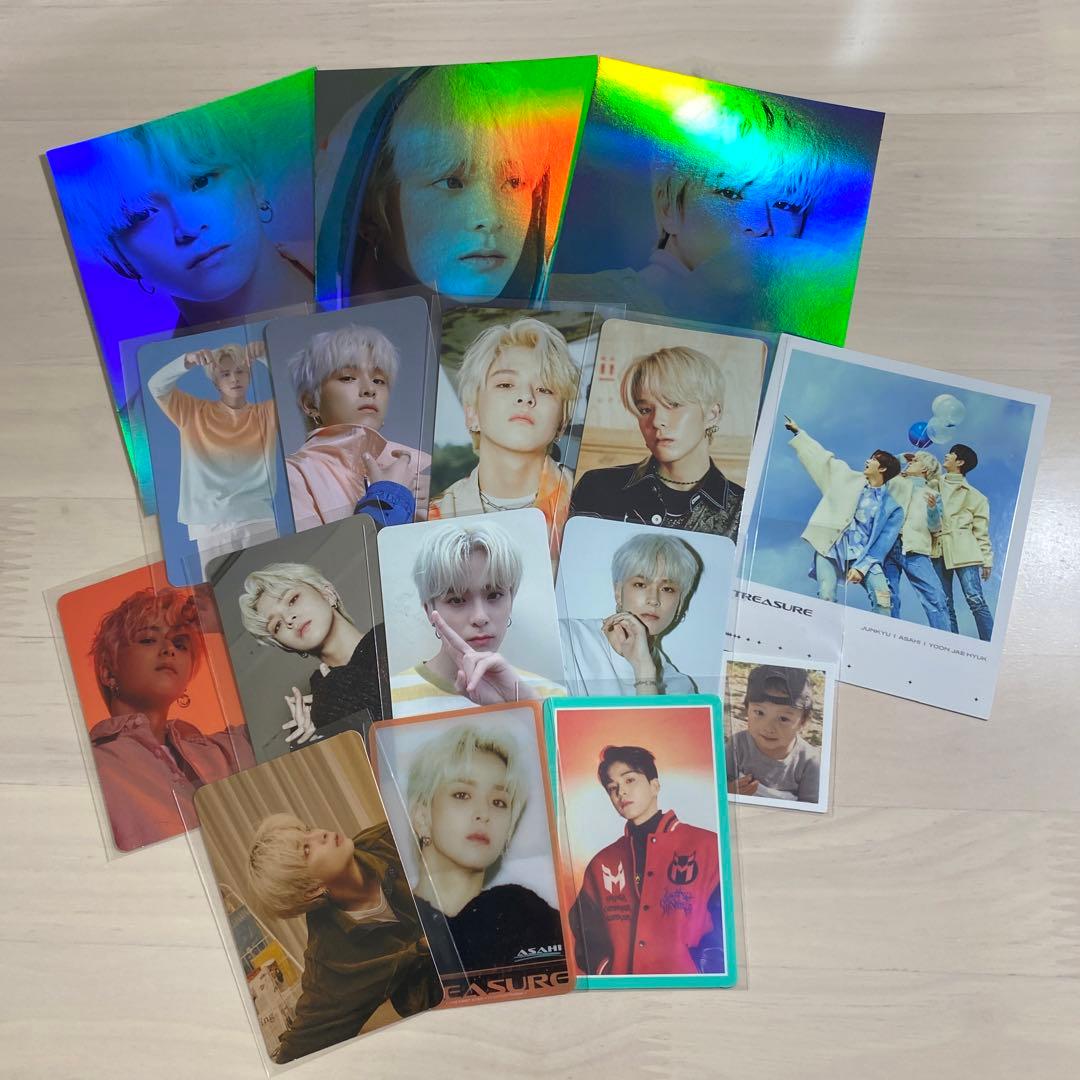 treasure アサヒ トレカ ポストカード