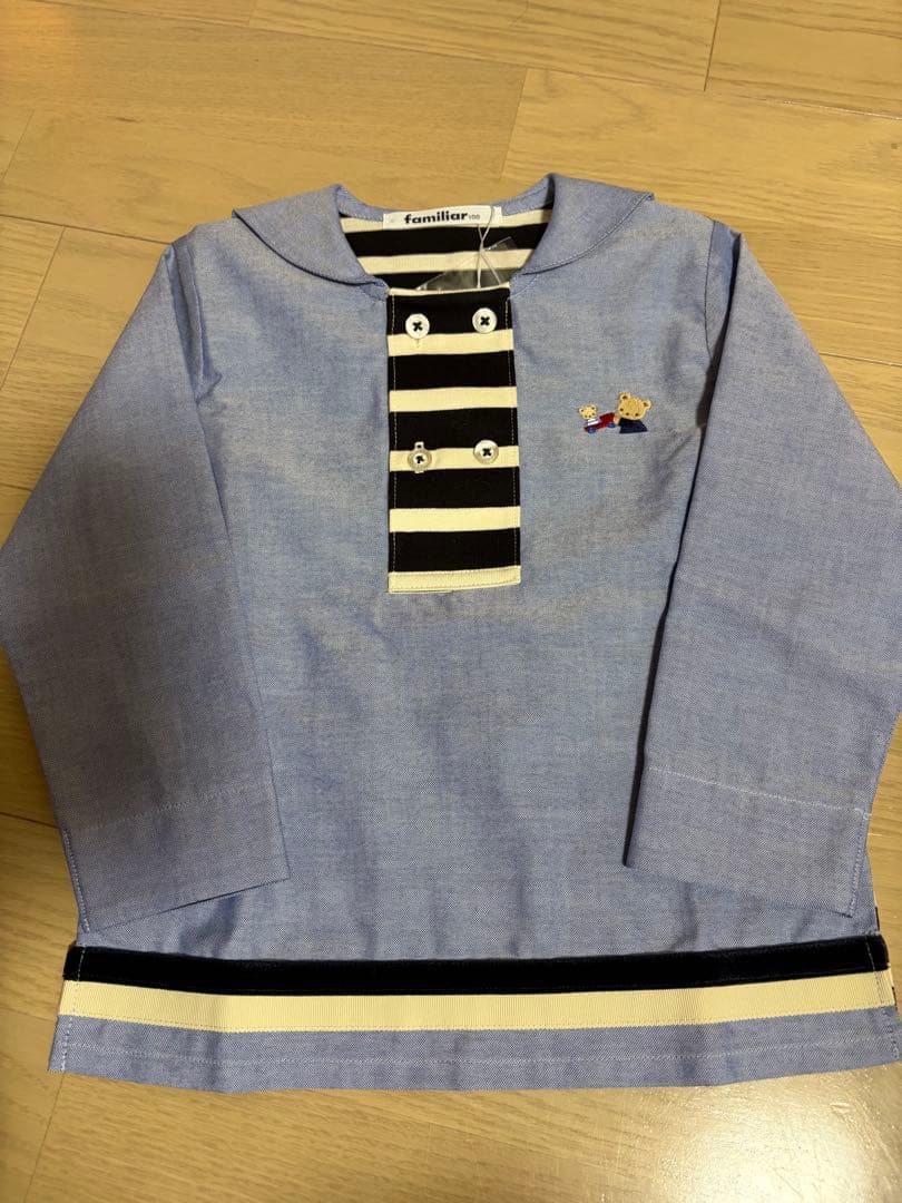 完売品　ファミリア　シャツ　100cm