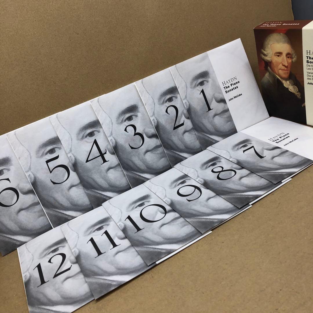 ハイドン：ピアノソナタ集 / ジョン・マッケイブ　12枚組