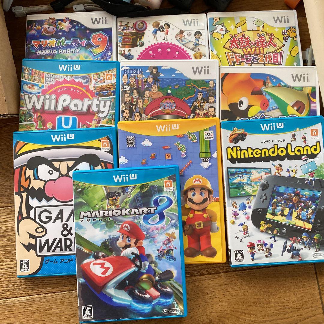 Nintendo WiiU本体　太鼓の達人　マリオカート　セット