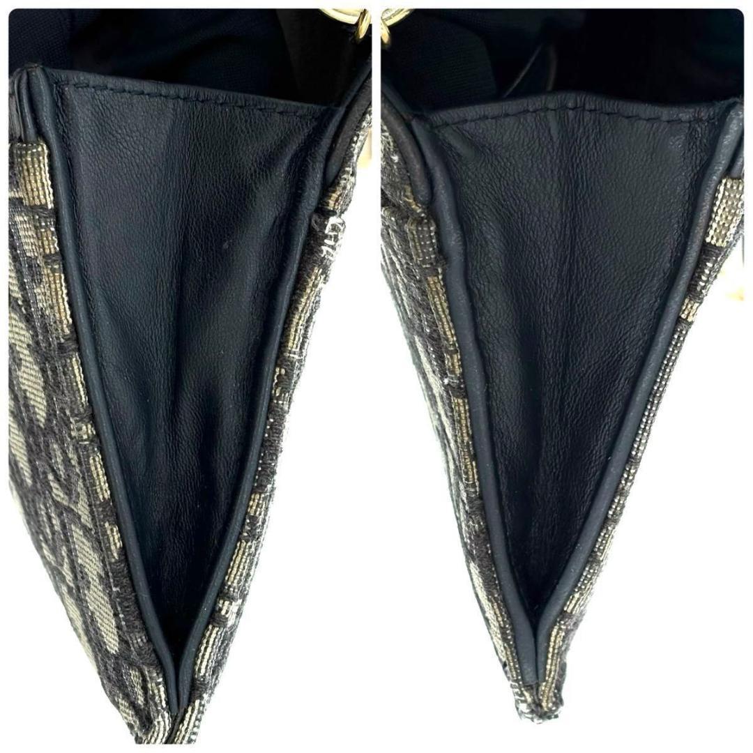 ディオール オブリーク ジャカード サドル チェーンウォレット 1435