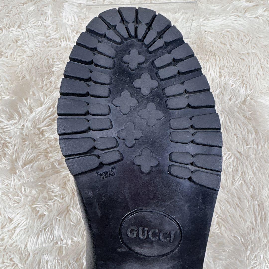 GUCCI グッチ ホースビット ローファー レザー ブラック 36.5 C