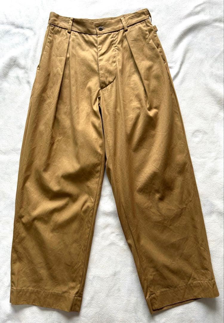 journalstandardluxeエスIN TUCK BAGGY PANTS