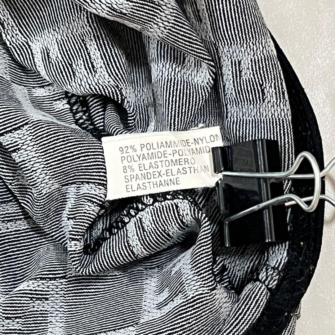 FENDI ズッカ柄 総柄 ノースリーブ トップス 44 M相当 グレー