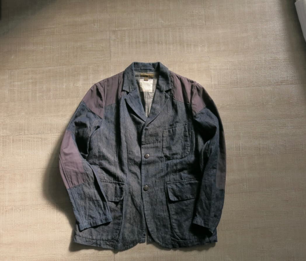 52 Nigel Cabourn マロリージャケット コットンリネンデニム