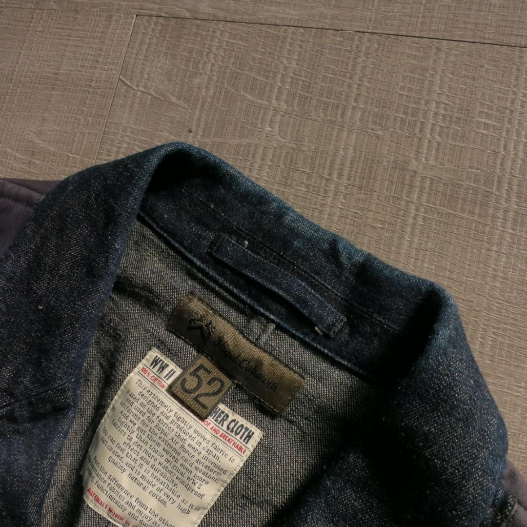 52 Nigel Cabourn マロリージャケット コットンリネンデニム