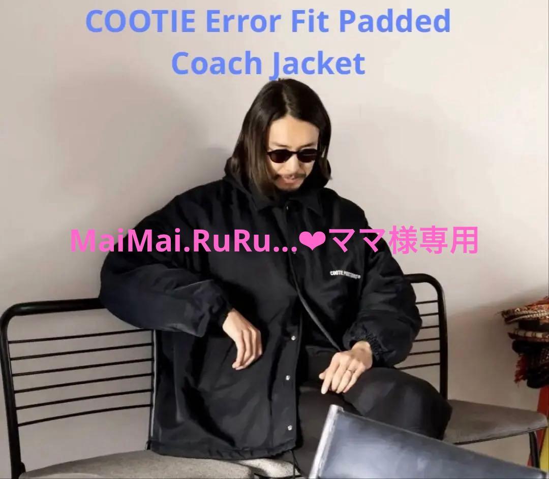 ジャケット・アウター COOTIE Error Fit Padded Coach Jacket