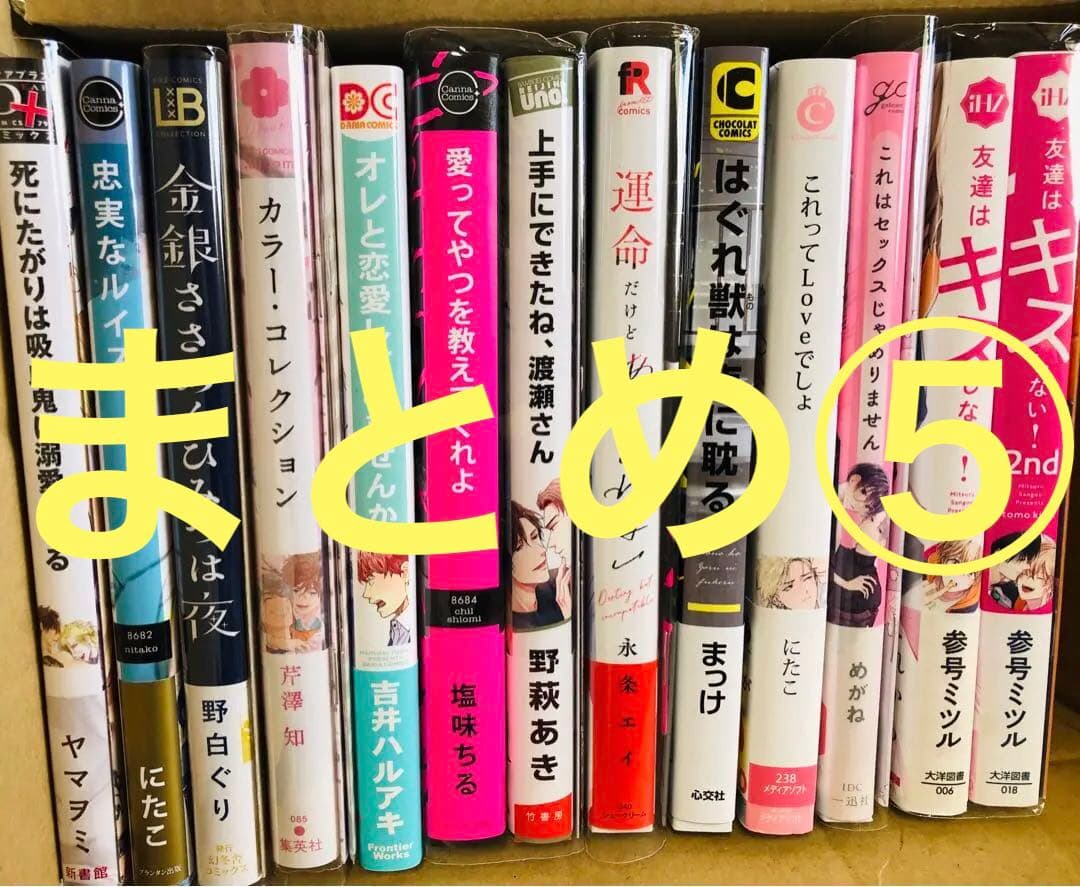 BLコミックまとめ⑤　※2冊〜