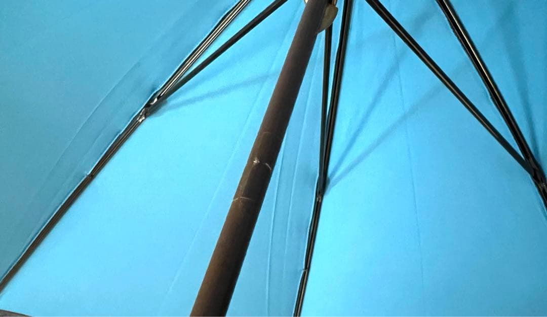 新品フォックスアンブレラ　WL1細革巻ホワイトハンドルダブルフェイス婦人長傘