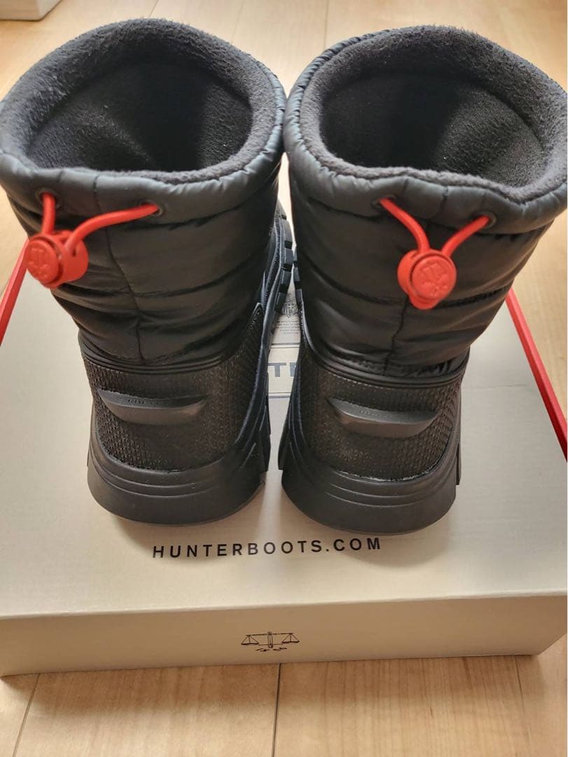 HUNTER 防水防寒ブーツ ブラック サイズEU39 箱あり