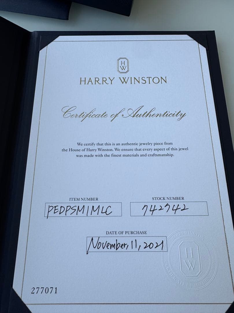 今週末限定値下げ⭐︎Harry Winston リリークラスター・ミニ・ペンダント