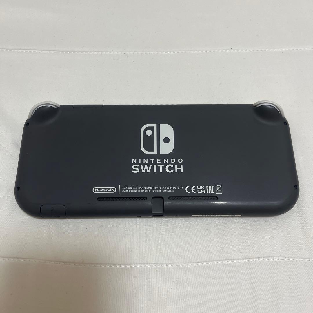 Nintendo Switch Light グレー 本体のみ 【ジャンク品】