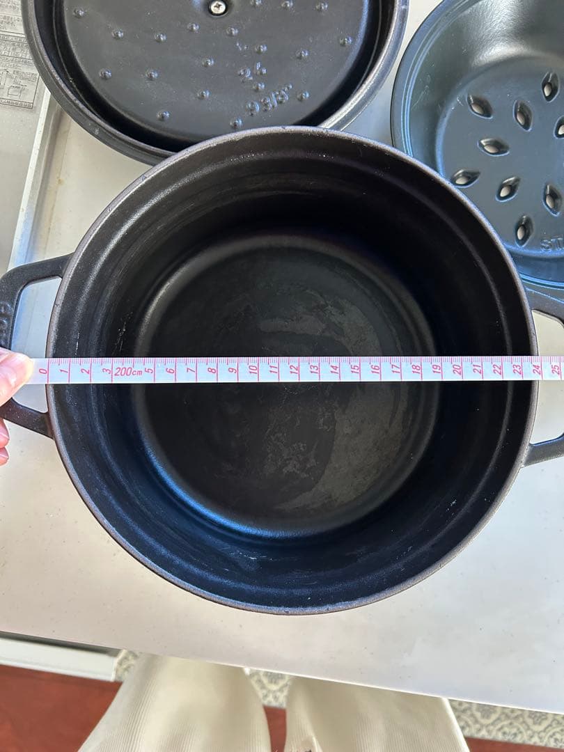 ストウブ 24cm STAUB 鋳物 ホーロー鍋