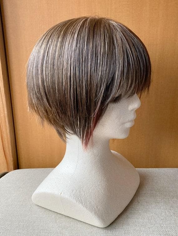 ゆり　フォンテーヌ　スワニー　SGW08　人毛MIX　ショートボブ