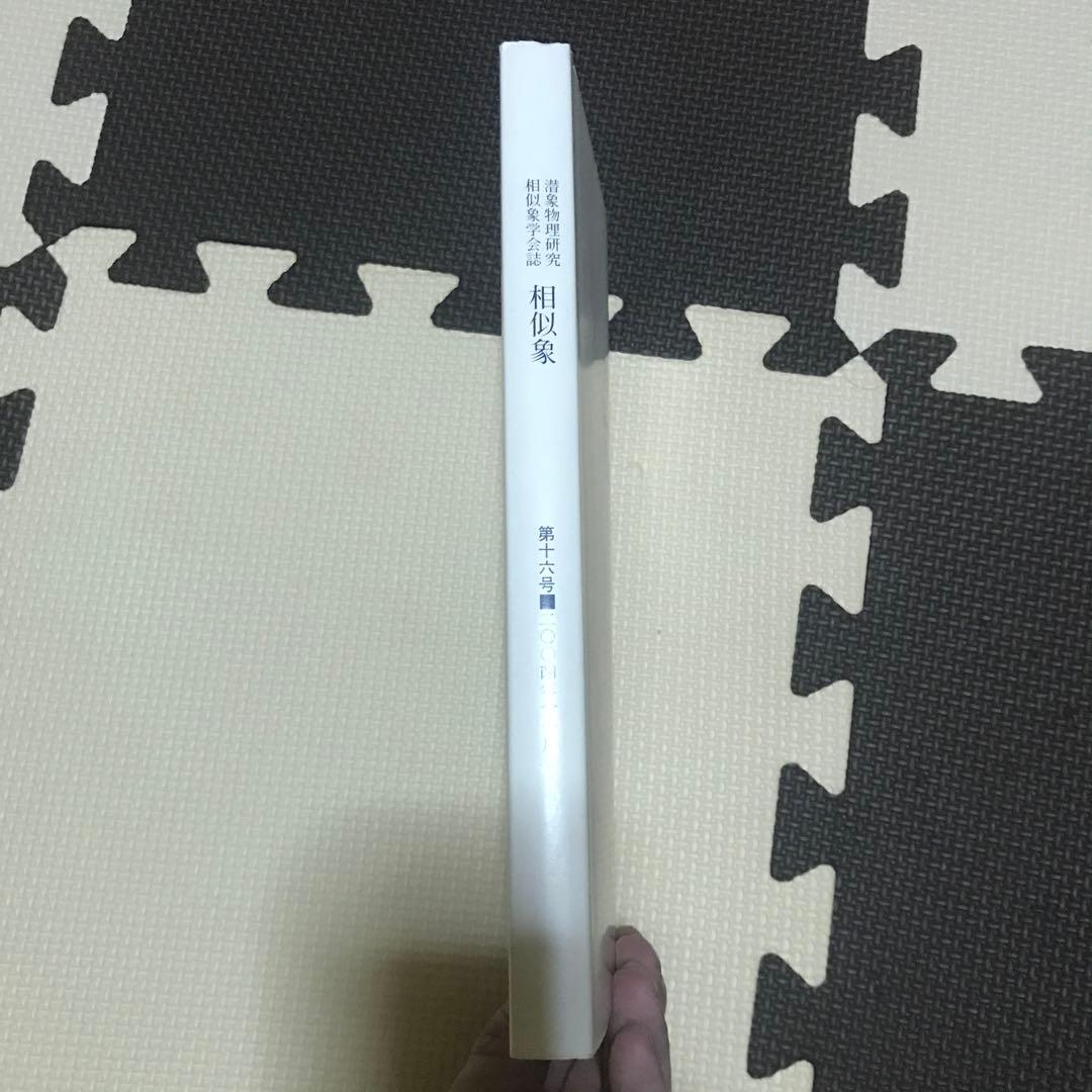 相似象学会誌　相似象　第１６号