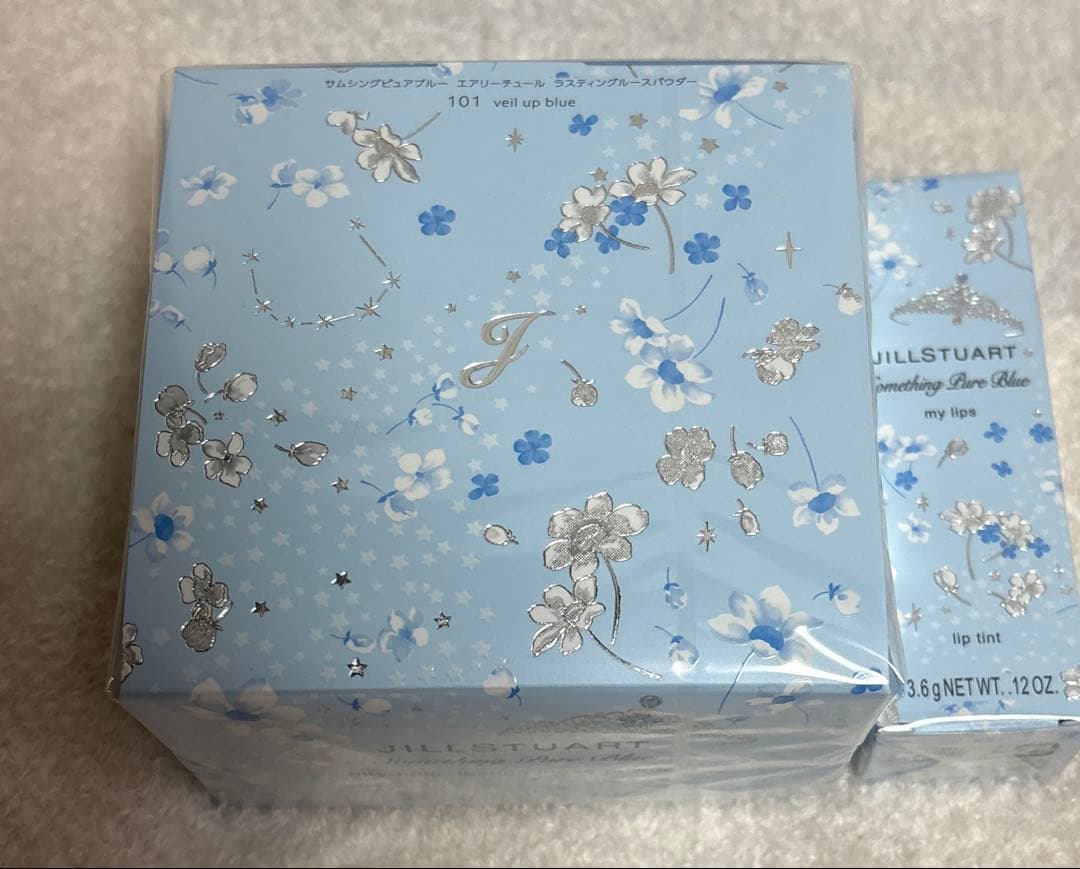 サムシングピュアブルー ラスティングルースパウダー マイリップス