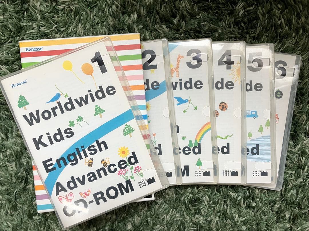 ワールドワイドキッズイングリッシュ　DVD 　wwk 英語教材　おうち英語