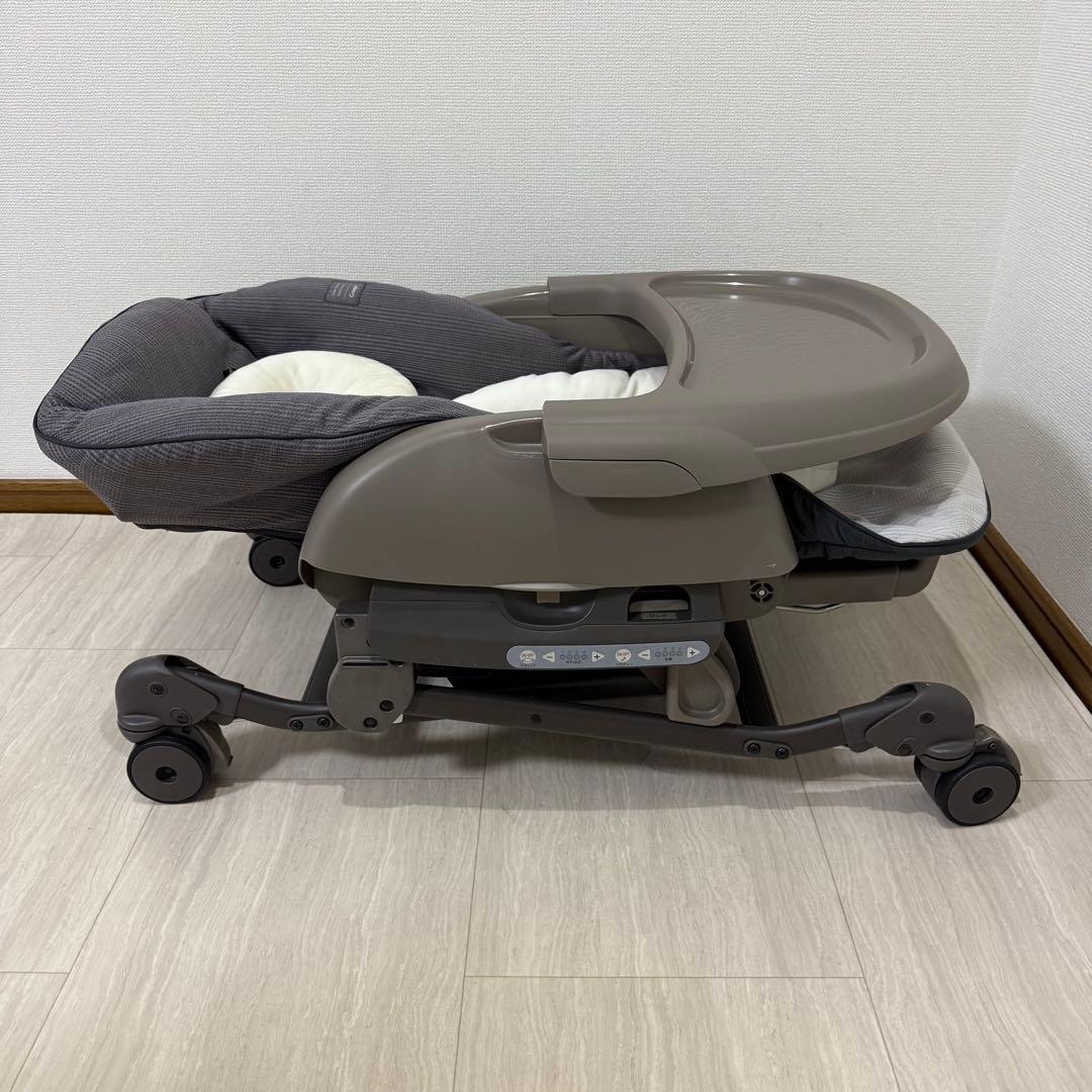 【極美品】コンビ ネムリラ BEDi Long EG ハイローチェア