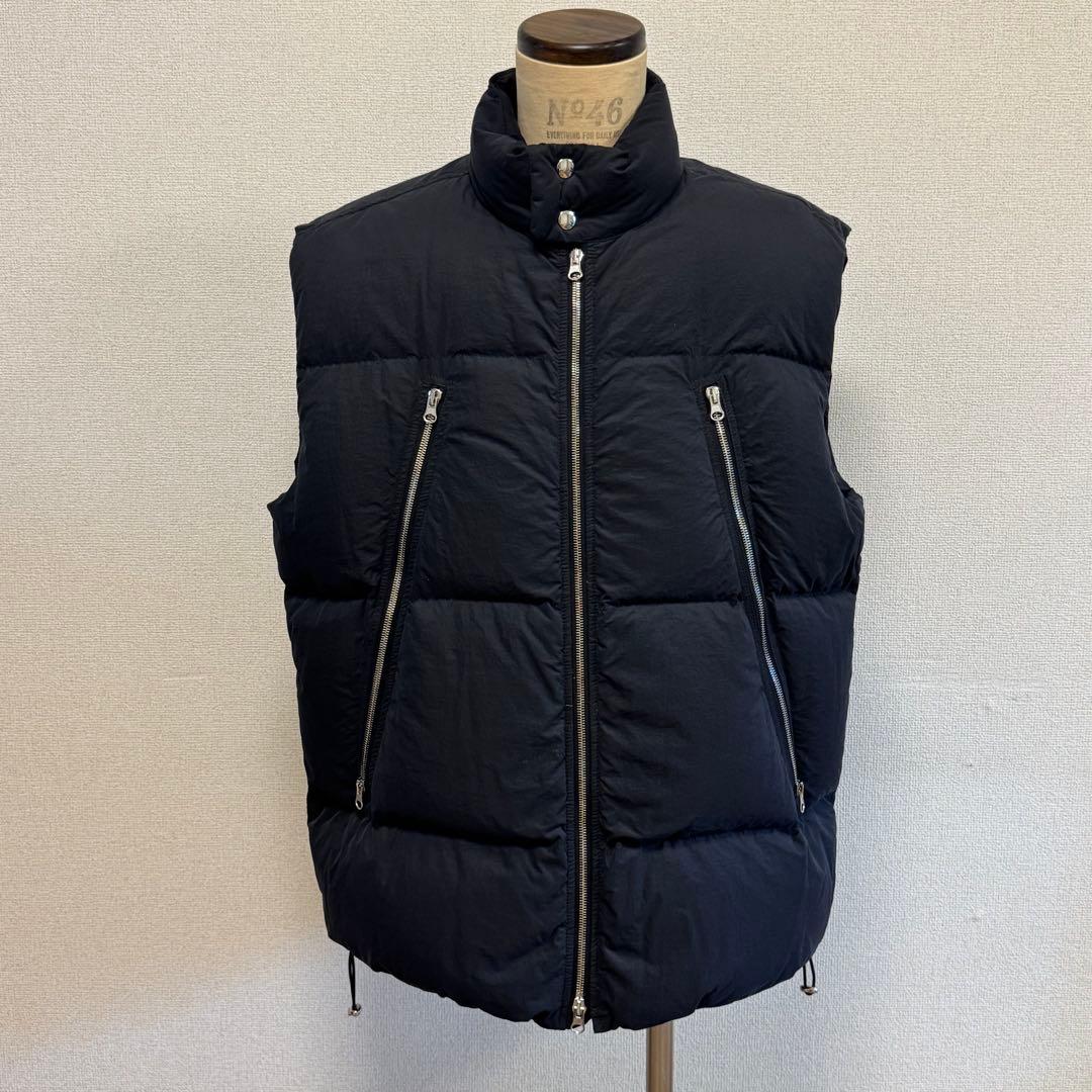 【週末限定セール】 MM6　マルジェラ　ダウンベスト　ブラック　サイズ44